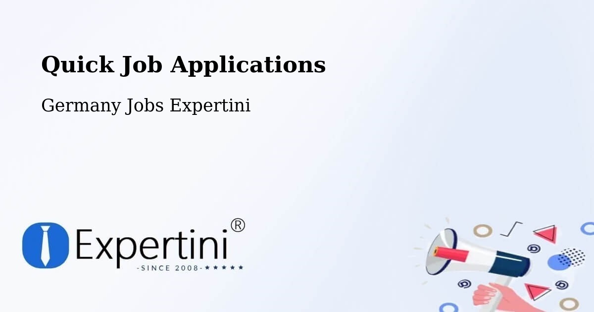 Quick Apply Feature – Schkeuditz - Germany Jobs Expertini